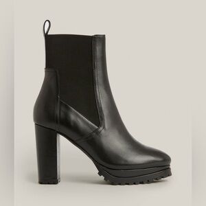 ALLSAINTS Sahara Leather Boots Leather Size 6.5 (37 EU) EUC